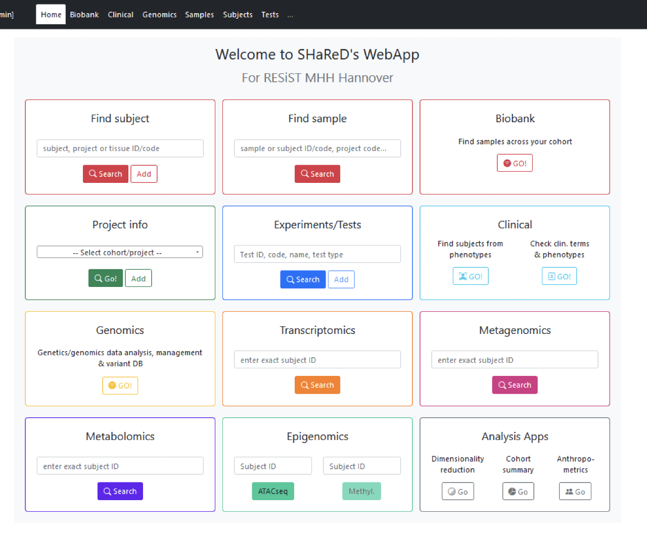 SHaReD project